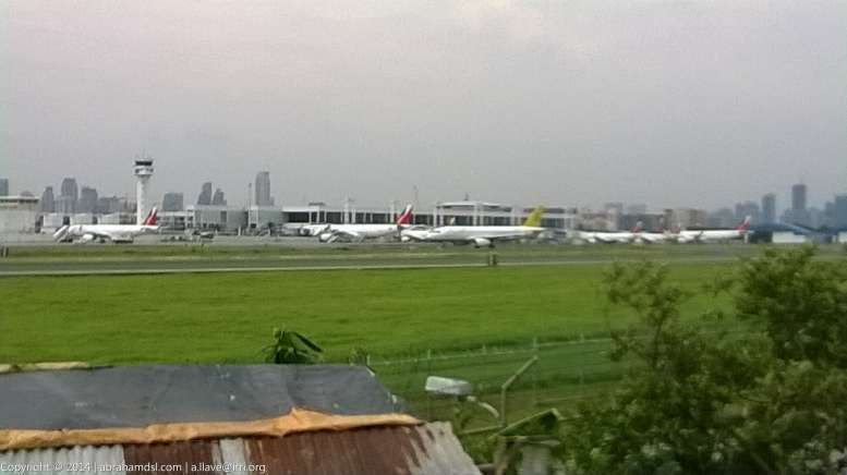 A Royal Brunei Aircraft arriving